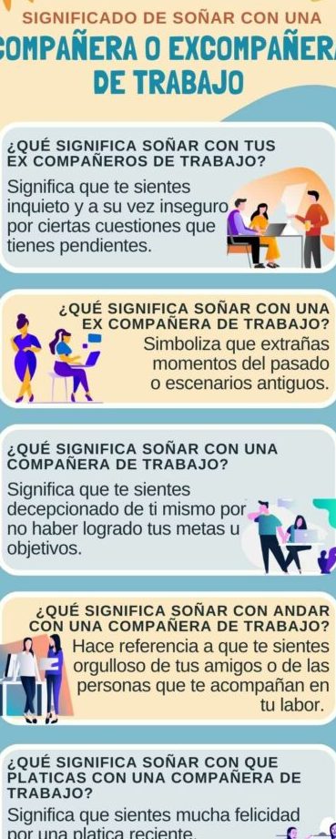 que significa sonar con ex companeros de trabajo