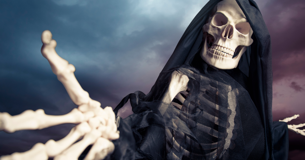 que significa sonar con la santa muerte