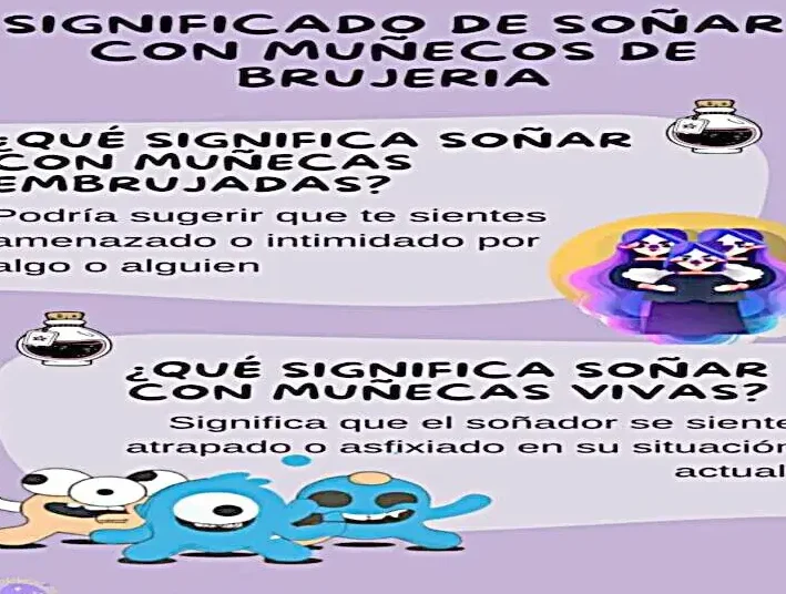 que significa sonar con munecos que cobran vida