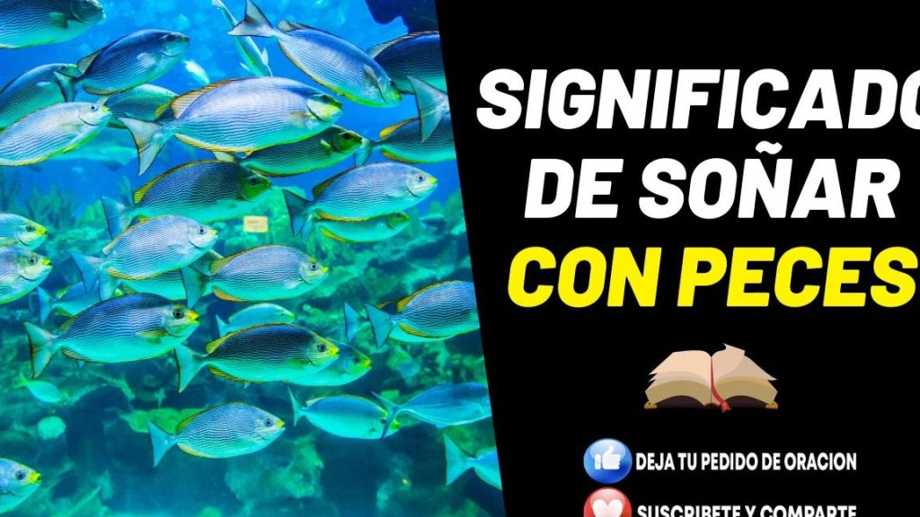 que significa sonar con peces pequenos en agua clara