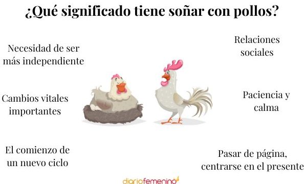 que significa sonar con pollos muertos