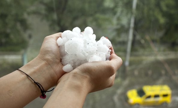 que significa sonar con granizo