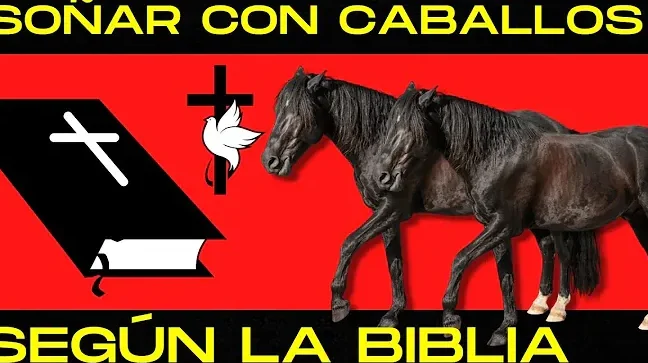 que significa sonar con un caballo negro y jinete