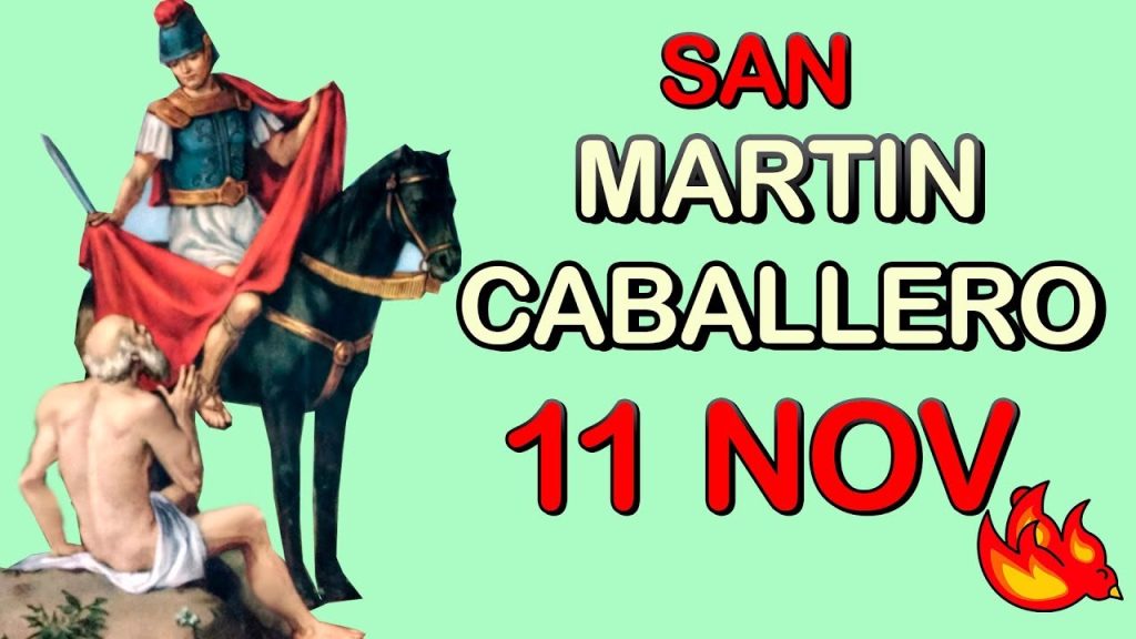 que significa sonar con san Martin caballero