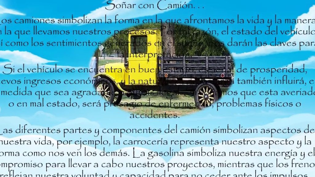 que significa sonar con un trailer a toda velocidad