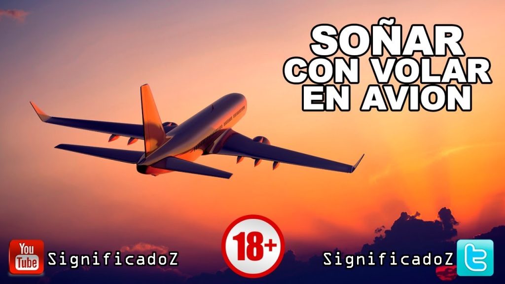 que significa sonar con volar en avion