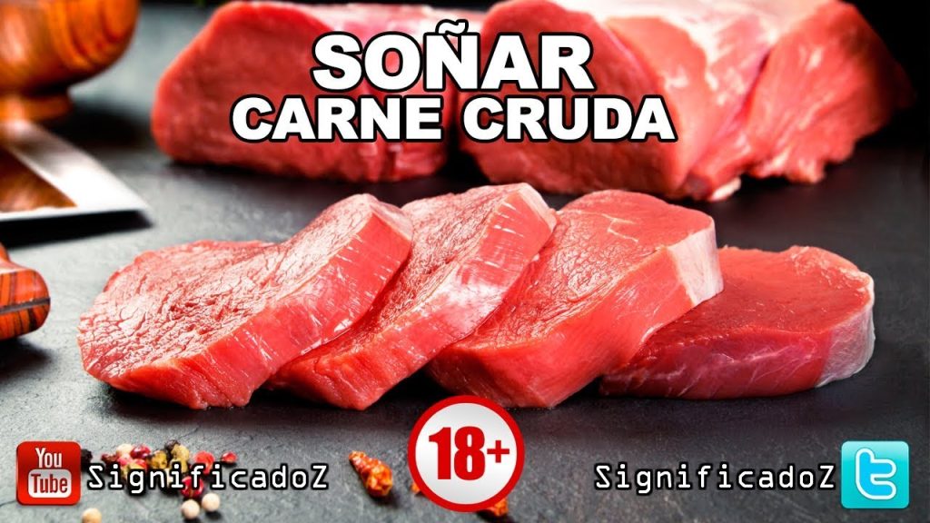 sonar con carne cruda de res