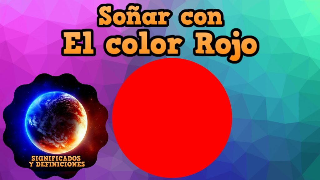 sonar con color rojo