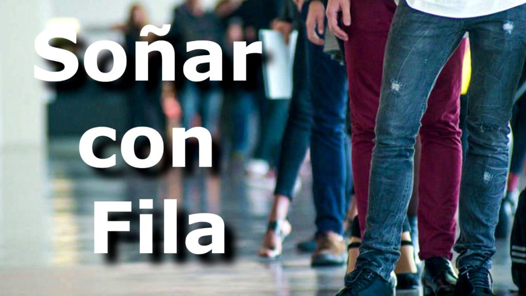 sonar con hacer fila