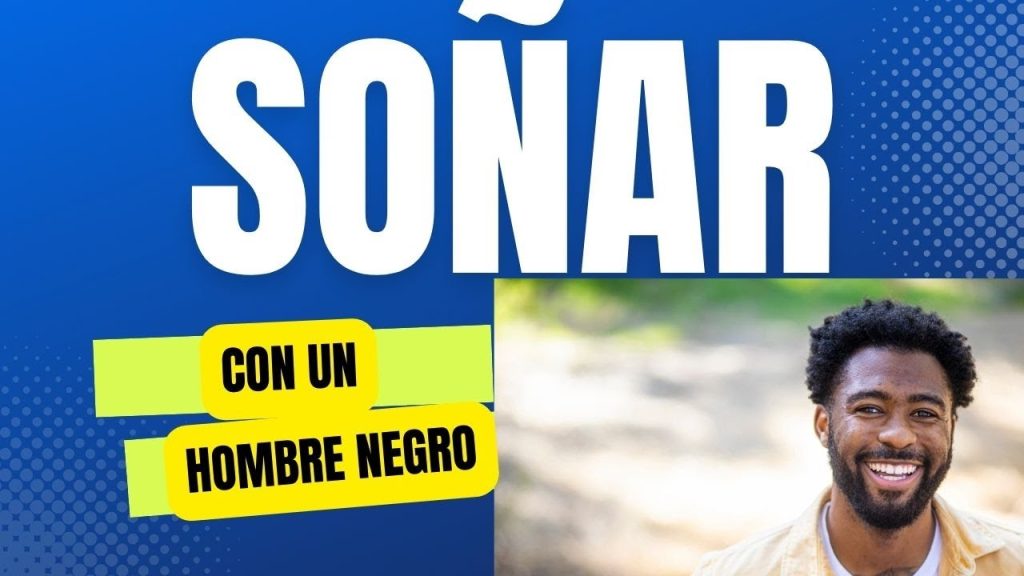 sonar con hombre negro