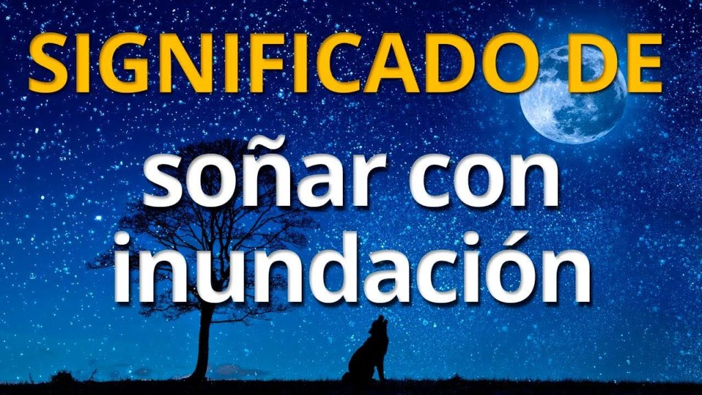 sonar con inundacion en casa