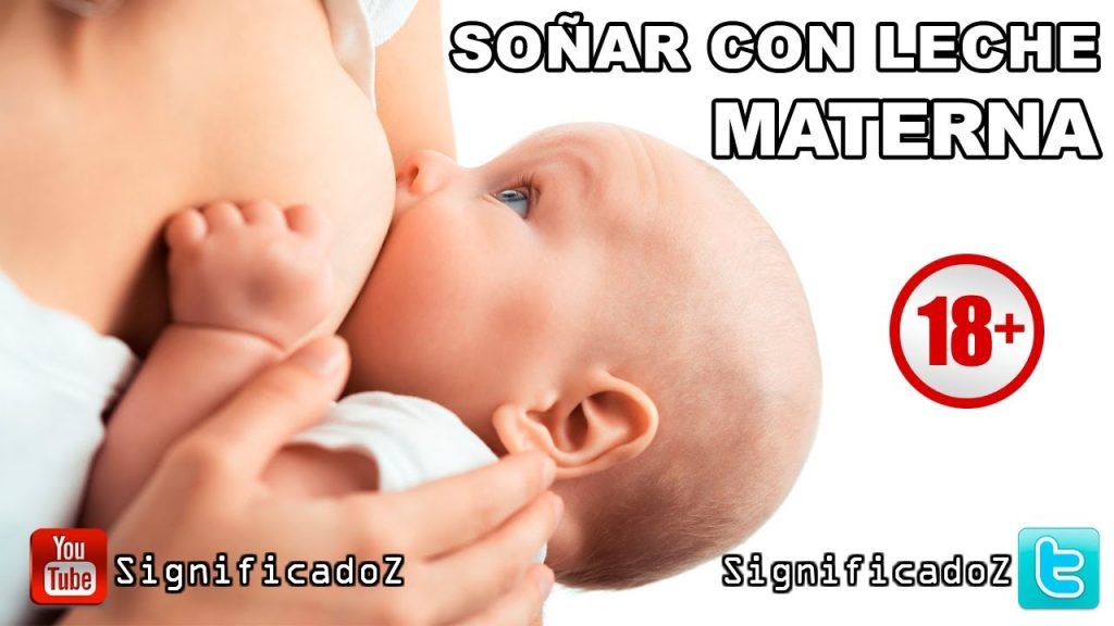 sonar con leche materna