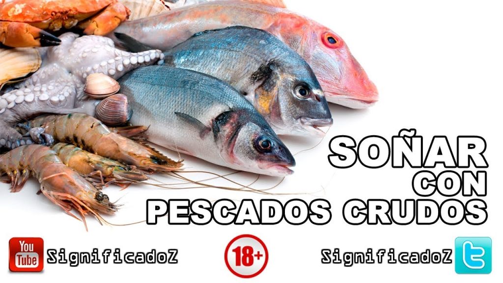 sonar con pescado crudo