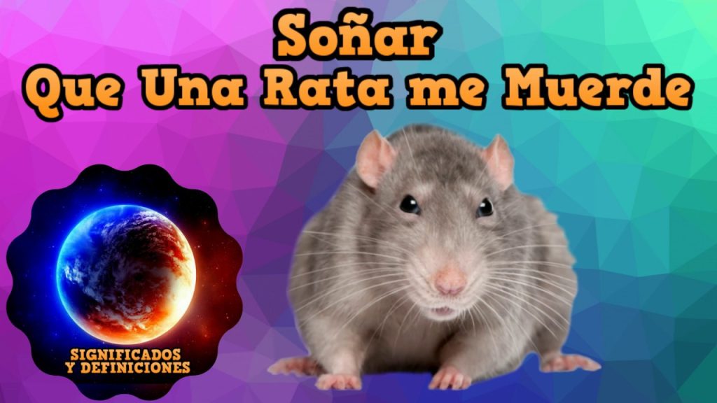 sonar con ratas q te muerden