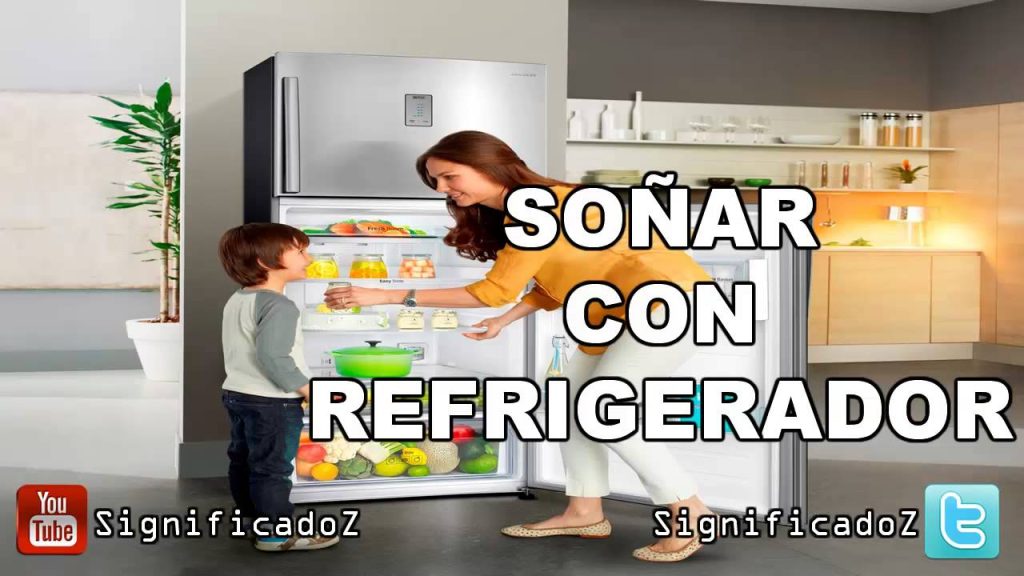 sonar con refrigerador abierto