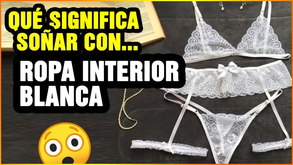 sonar con ropa interior blanca