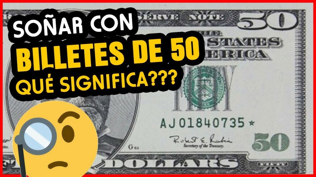 sonar con billete de 50