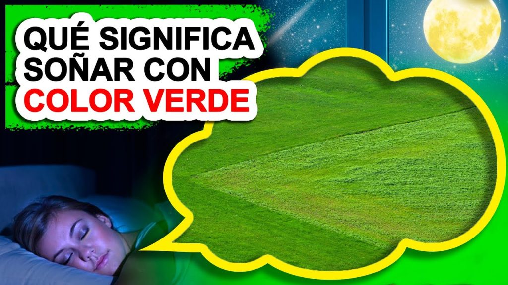 sonar con el color verde