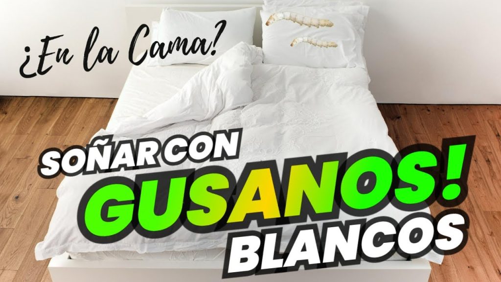 que significa sonar con gusanos blancos en la cama