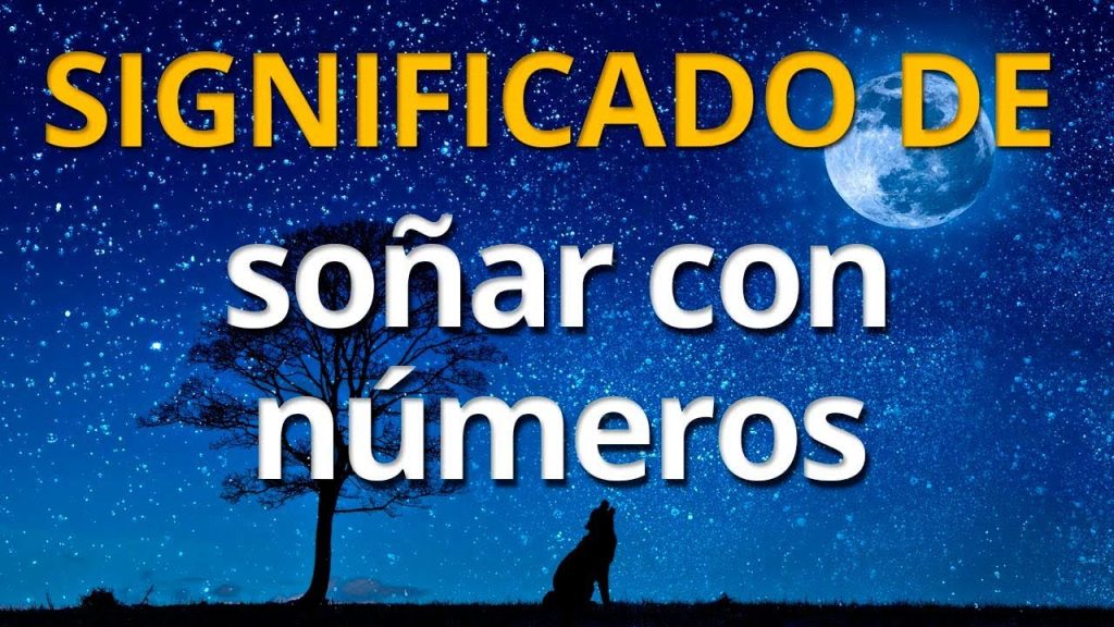 que significa sonar con numeros