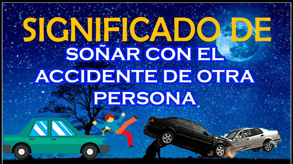 sonar con accidente de carro de otra persona