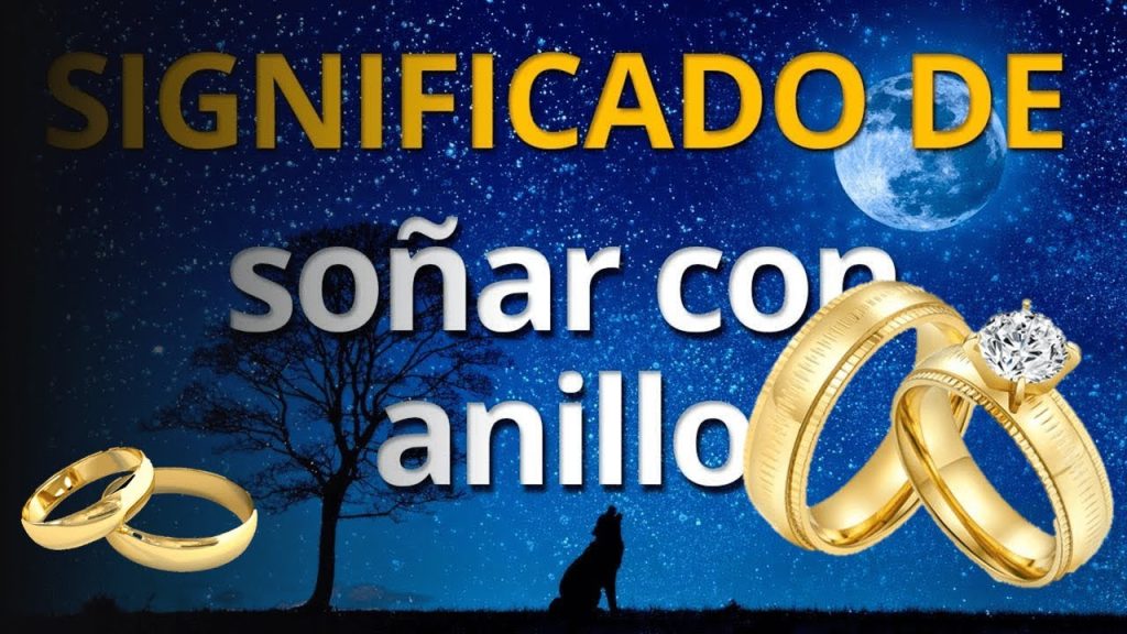 sonar con anillo de oro