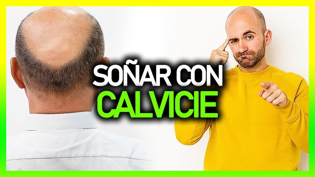 sonar con calvicie parcial en una mujer