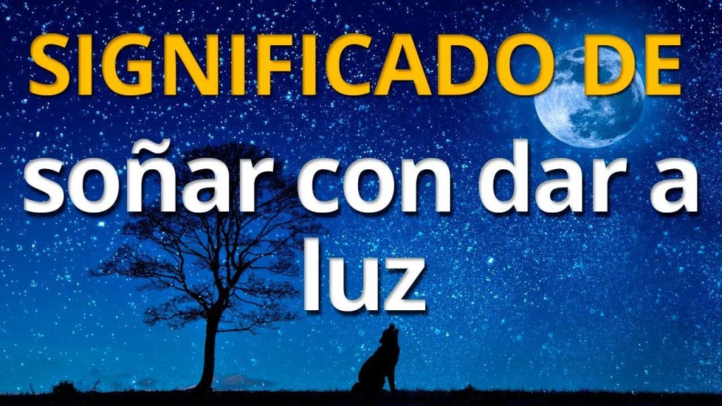 sonar con dar a luz