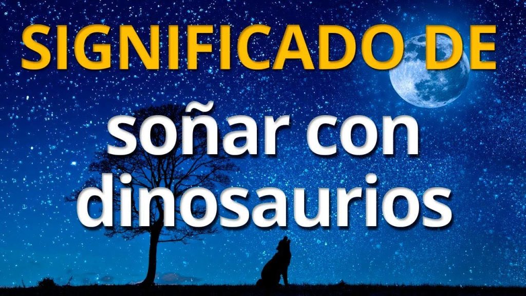 sonar con dinosaurios