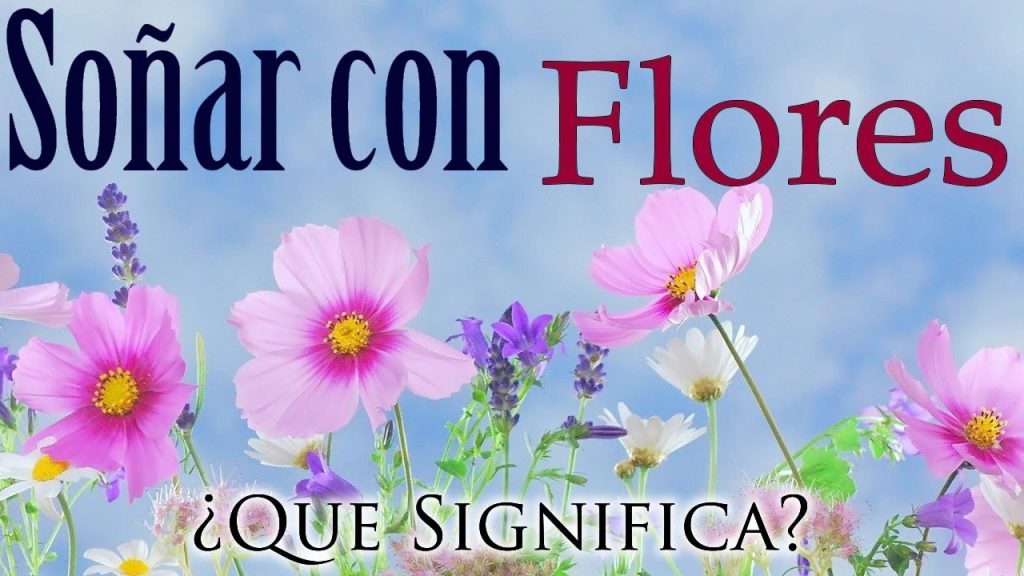 sonar con flores significa embarazo