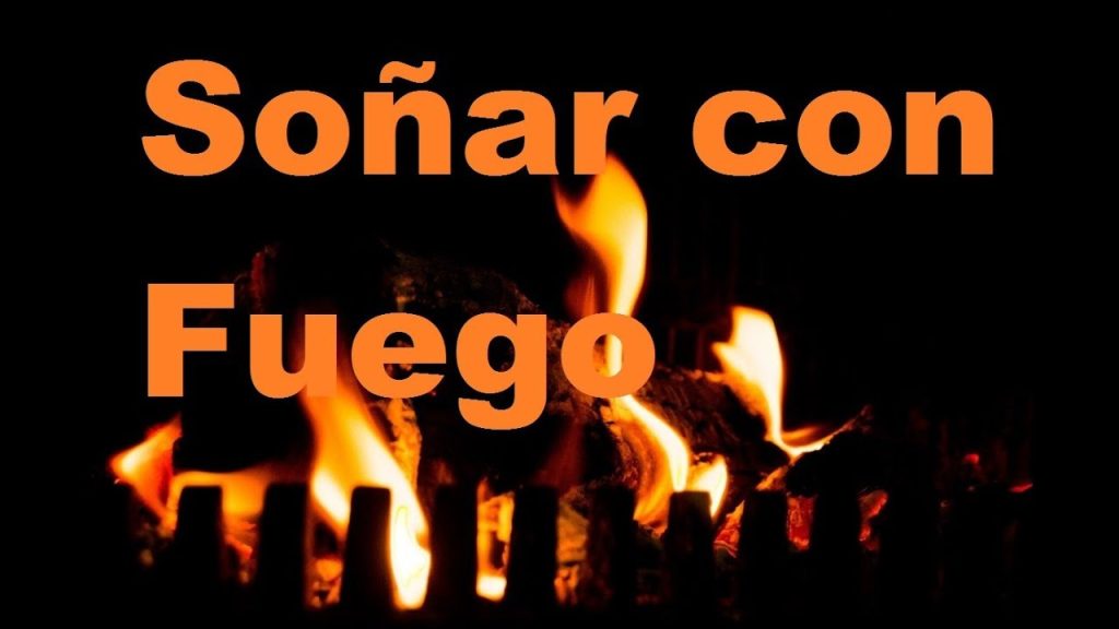 sonar con fuego incendio