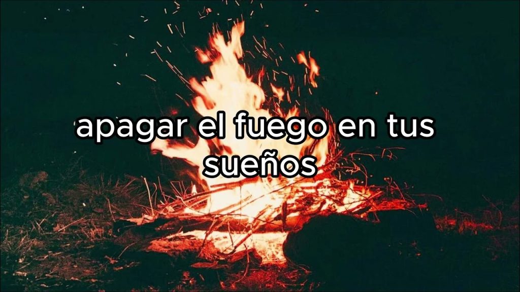 sonar con fuego y apagarlo