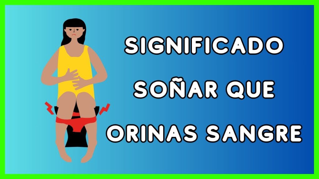 sonar con orinar sangre