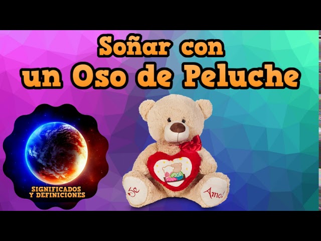 que significa sonar con osos de peluche 1